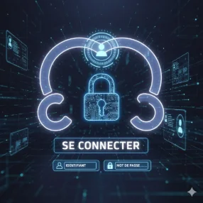Vous pourrez vous connecter en suivant le process suivant.